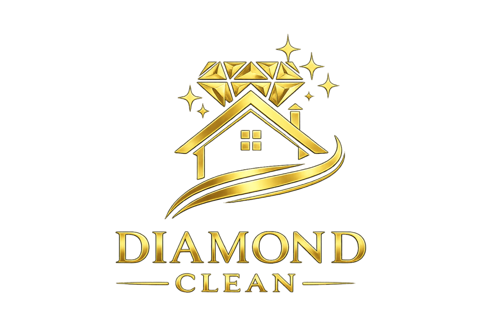 Diamond Clean logo – Professional house cleaning and commercial cleaning services.